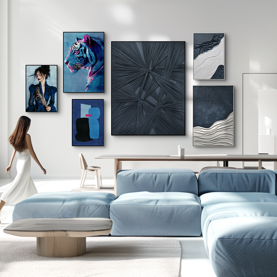 Wall Art, set of 4 frames